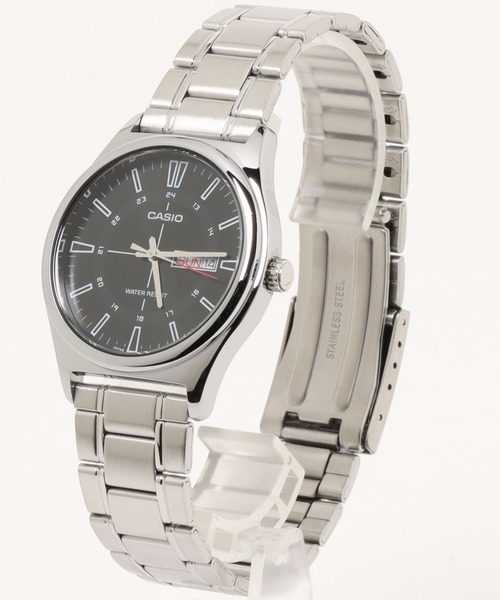 CASIO(カシオ)の「CASIO カシオ / アナログクオーツ メタルベルト //// MTP-V006D-1B2 MTP-V006D-2B MTP-V006D-7B2(アナログ腕時計・メンズ・シルバー/ブラック×シルバー/シルバー×ブルー/シルバー×ブラック/シルバー系その他2/シルバー系その他・FREE)」の8枚目の写真