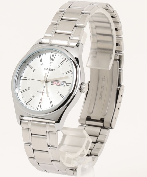 CASIO(カシオ)の「CASIO カシオ / アナログクオーツ メタルベルト //// MTP-V006D-1B2 MTP-V006D-2B MTP-V006D-7B2(アナログ腕時計・メンズ・シルバー/ブラック×シルバー/シルバー×ブルー/シルバー×ブラック/シルバー系その他2/シルバー系その他・FREE)」の19枚目の写真