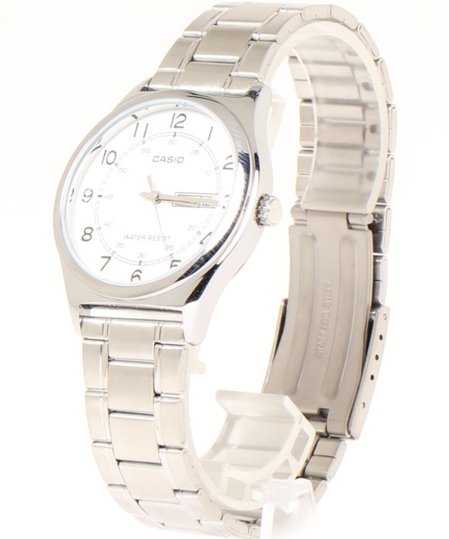 CASIO(カシオ)の「CASIO カシオ / アナログクオーツ メタルベルト //// MTP-V006D-1B2 MTP-V006D-2B MTP-V006D-7B2(アナログ腕時計・メンズ・シルバー/ブラック×シルバー/シルバー×ブルー/シルバー×ブラック/シルバー系その他2/シルバー系その他・FREE)」の13枚目の写真