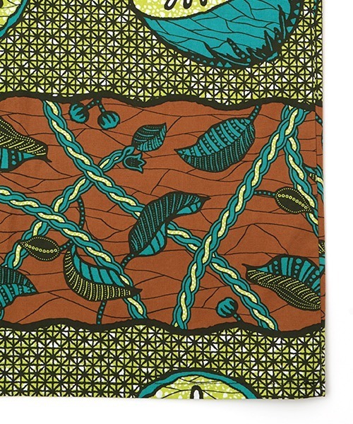 チチカカ（チチカカ）の「キウイキテンゲワンピース（シャツワンピース・レディース・ブラウン/レッド/ブルーグリーン・FREE）」の19枚目の写真