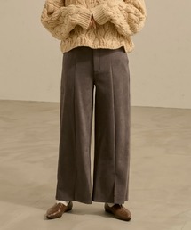 Ambre Neige | フロントスリットフレアパンツ／【WEB/EC限定商品】(その他パンツ)