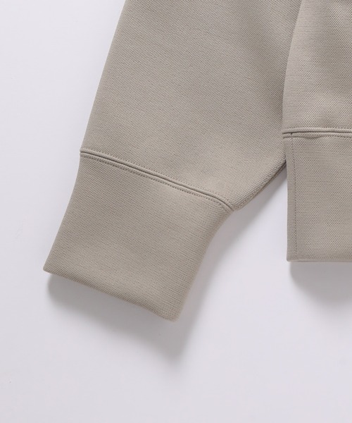 ADAM ET ROPE'(アダムエロペ)の「カノコダンボール ルーズクルーネックスエット(スウェット・メンズ・ブラック/ベージュ系その他・M/L)」の6枚目の写真