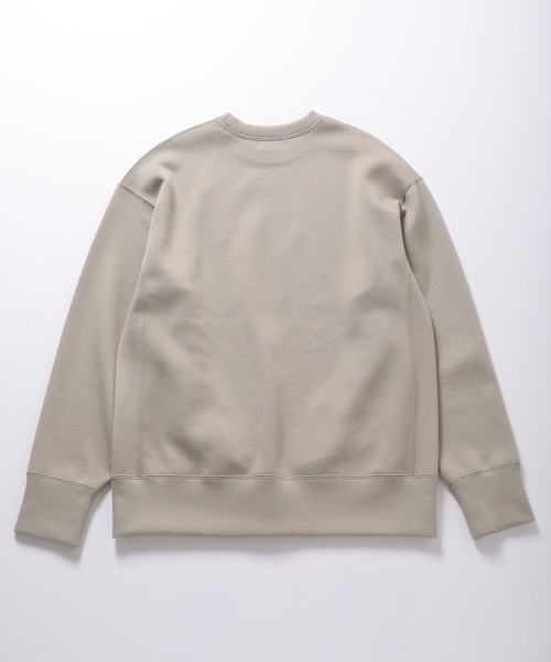 ADAM ET ROPE'(アダムエロペ)の「カノコダンボール ルーズクルーネックスエット(スウェット・メンズ・ブラック/ベージュ系その他・M/L)」の7枚目の写真