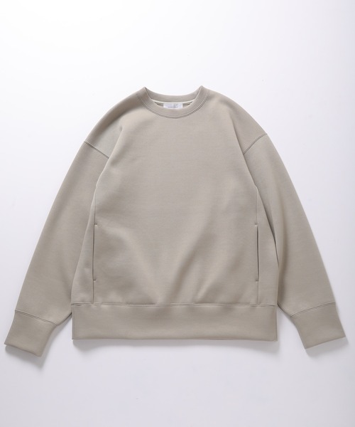 ADAM ET ROPE'(アダムエロペ)の「カノコダンボール ルーズクルーネックスエット(スウェット・メンズ・ブラック/ベージュ系その他・M/L)」の19枚目の写真