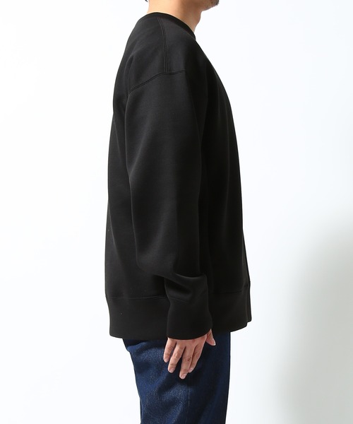 ADAM ET ROPE'(アダムエロペ)の「カノコダンボール ルーズクルーネックスエット(スウェット・メンズ・ブラック/ベージュ系その他・M/L)」の16枚目の写真