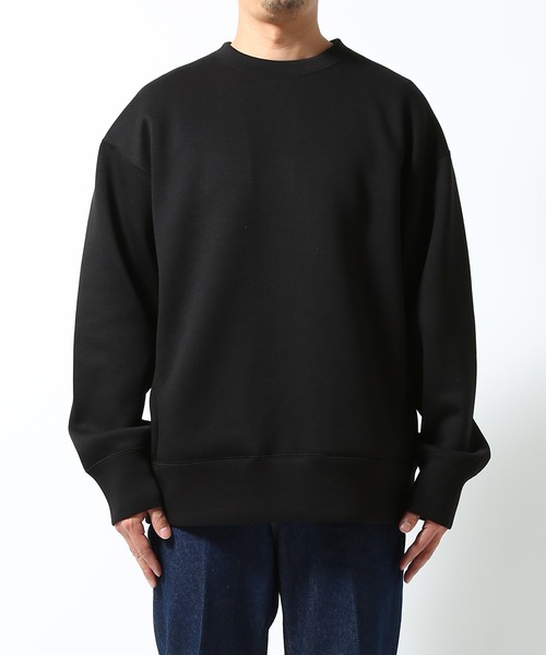 ADAM ET ROPE'(アダムエロペ)の「カノコダンボール ルーズクルーネックスエット(スウェット・メンズ・ブラック/ベージュ系その他・M/L)」の15枚目の写真