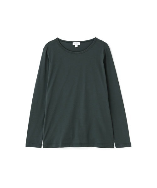 SUNSPEL(サンスペル)の「WOMEN’S Q82 PLAIN(Tシャツ/カットソー・レディース・レッド/グリーン・1/2)」の1枚目の写真