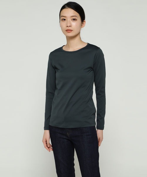 SUNSPEL(サンスペル)の「WOMEN’S Q82 PLAIN(Tシャツ/カットソー・レディース・レッド/グリーン・1/2)」の5枚目の写真
