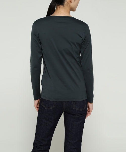 SUNSPEL(サンスペル)の「WOMEN’S Q82 PLAIN(Tシャツ/カットソー・レディース・レッド/グリーン・1/2)」の9枚目の写真