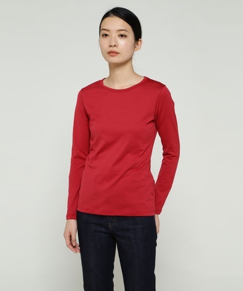 SUNSPEL(サンスペル)の「WOMEN’S Q82 PLAIN(Tシャツ/カットソー・レディース・レッド/グリーン・1/2)」の16枚目の写真