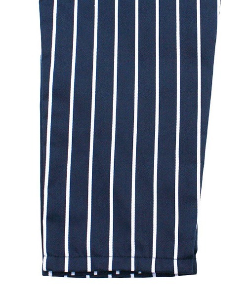 COOKMAN（クックマン）の「Cookman クックマン シェフパンツ イージーパンツ ワイドパンツ ストライプネイビー（その他パンツ・メンズ・ネイビー・MEDIUM/LARGE/SMALL/X-LARGE）」の3枚目の写真
