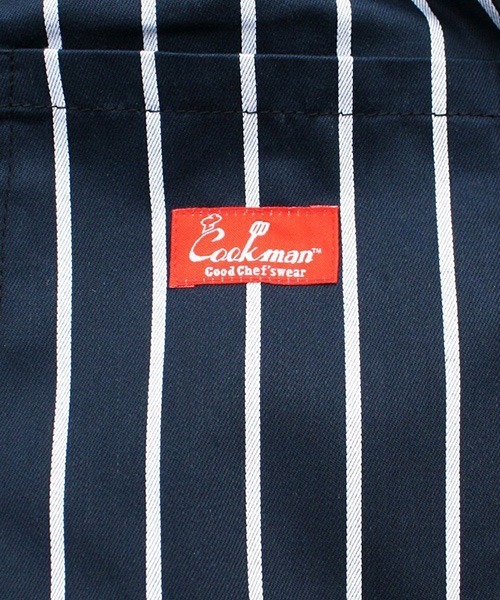 COOKMAN（クックマン）の「Cookman クックマン シェフパンツ イージーパンツ ワイドパンツ ストライプネイビー（その他パンツ・メンズ・ネイビー・MEDIUM/LARGE/SMALL/X-LARGE）」の6枚目の写真