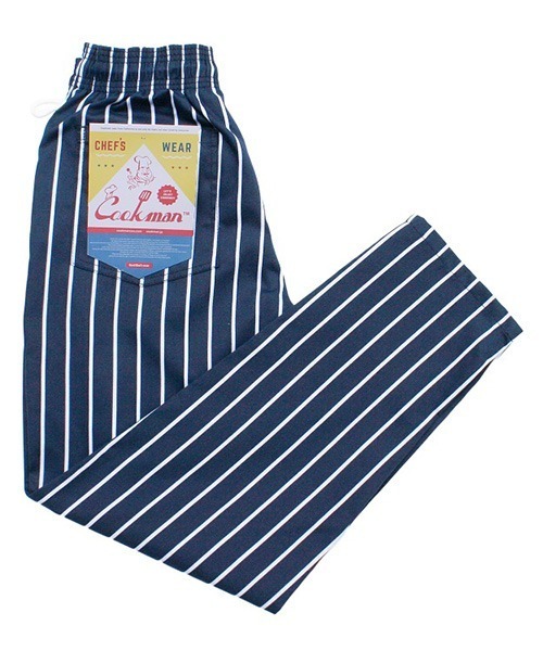 COOKMAN（クックマン）の「Cookman クックマン シェフパンツ イージーパンツ ワイドパンツ ストライプネイビー（その他パンツ・メンズ・ネイビー・MEDIUM/LARGE/SMALL/X-LARGE）」の10枚目の写真