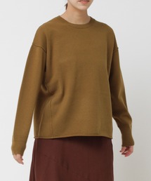 K2533 ストレッチヤーンニットプルオーバー