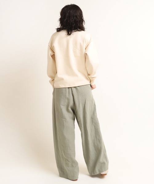 RNA-N（アールエヌエーエヌ）の「K2533 ストレッチヤーンニットプルオーバー（ニット/セーター・レディース・スモークピンク/キナリ/カーキ・MEDIUM）」の10枚目の写真