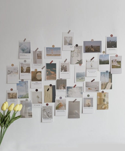 Aimoha アイモハ の 韓国風風景写真セット ポスター アート Wear