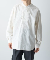 UNDECORATED アンデコレイテッド / WASHED CO CHEF SHT 新疆綿ウォッシュドコットンシェフシャツ / UDF21202A