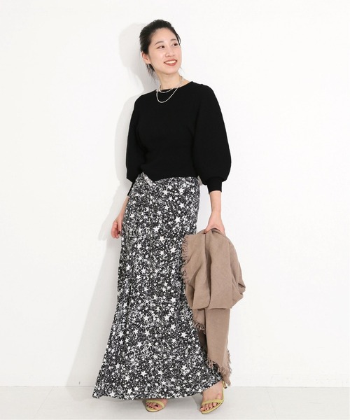 ヴェルメイユパーイエナ　スカート　プリント ヴェルメイユパーイエナ スカート プリント VERMEIL par iena