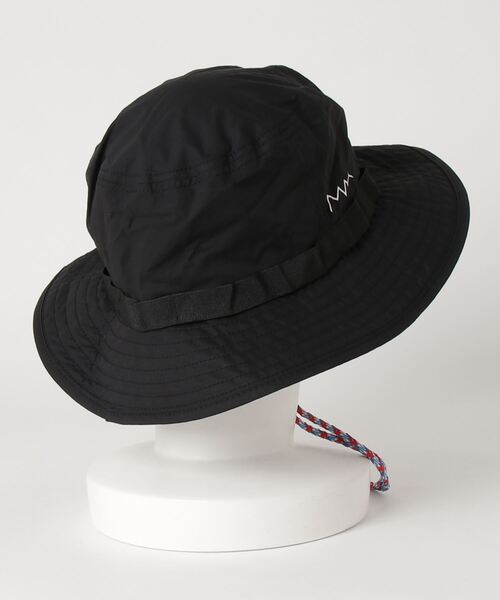 CHUMS（チャムス）の「チャムス × アルペンアウトドアーズ トレッキング 帽子 Mountain Hat Solid Alpen SMU (CH05-1210) CHUMS×Alpen Outdoors（キャップ・メンズ・チャコールグレー/チャコール・ﾌﾘ-）」の3枚目の写真