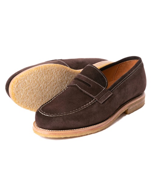 これぞ漢のBerwick ローファー スチールグレー　7.5 Berwick1707（バーウィック）の「Berwick バーウィック