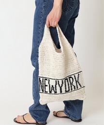 U by SPICK&SPAN | 【BAGMATI/バグマティ】メッシュロゴBAG◆(トートバッグ)
