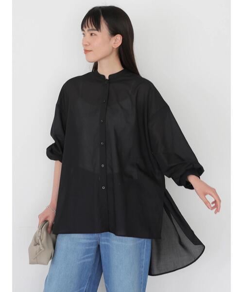 Holic アメリカンホリック のファッション バックティアードシアーシャツチュニック シャツ ブラウス American American トップス シャツ ブラウス セール
