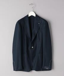 LARDINI（ラルディーニ）の「＜LARDINI（ラルディーニ）＞ ドビー メタル3B ピークドジャケット（テーラードジャケット・メンズ）」