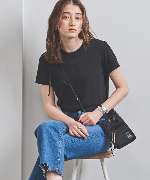 AURALEE（オーラリー）の「＜AURALEE（オーラリー）＞クルーネック Tシャツ ■■■◇（Tシャツ/カットソー・レディース・ブラック/オリーブ/ホワイト・1）」の12枚目の写真