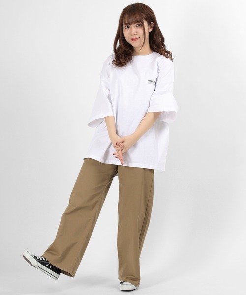 VISION STREET WEAR（ヴィジョンストリートウェア）の「【VISION STREET  WEAR/ヴィジョンストリートウェア】レトロイラスト シューズ＆スケートボード 半袖Tシャツ（Tシャツ/カットソー・メンズ・ホワイト/ブラック/ピンク・M/L/XL）」の20枚目の写真