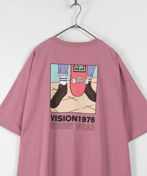 ヴィジョンストリートウェア　80s 90s Tシャツ VISION STREET 90s ©︎1987 VISION STREET WEAR Tee MADE IN USA 🇺