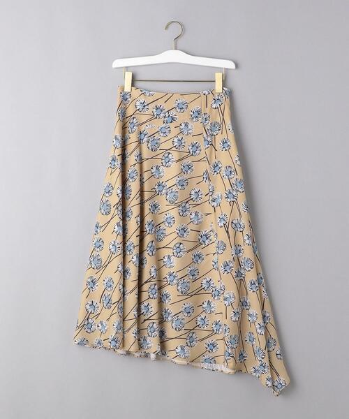 UNITED ARROWS（ユナイテッドアローズ）の「UGCC フラワー イレギュラー フレアスカート◆（スカート・レディース・ベージュ/ネイビー・40/38/36）」の18枚目の写真
