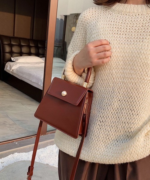 Passion（パッション）の「2WAYショルダーバッグ（ショルダーバッグ・レディース・ワイン/ブラウン/ブラック・FREE）」の9枚目の写真