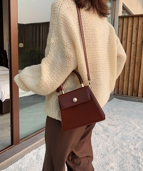 Passion（パッション）の「2WAYショルダーバッグ（ショルダーバッグ・レディース・ワイン/ブラウン/ブラック・FREE）」の12枚目の写真