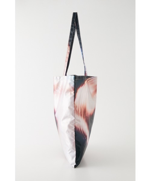 SLY（スライ）の「PHOTO SATIN BAG WITH CASE/フォトサテンバッグ（トートバッグ・レディース・ターコイズブルー/ブラック系その他2・FREE）」の4枚目の写真