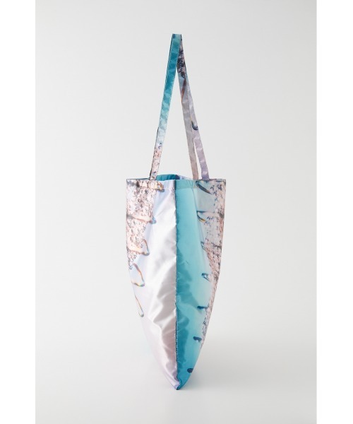 SLY（スライ）の「PHOTO SATIN BAG WITH CASE/フォトサテンバッグ（トートバッグ・レディース・ターコイズブルー/ブラック系その他2・FREE）」の12枚目の写真