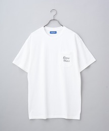 KNOW WAVE | 【KNOW WAVE / ノウ ウェーブ】SERIF POCKET TEE/ワンポイントロゴプリントポケットTシャツ(Tシャツ/カットソー)