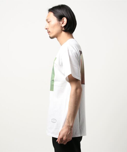 TANGTANG（タンタン）の「【TANGTANG】半袖プリントＴシャツ GASATANG MEN（Tシャツ/カットソー・メンズ・ホワイト・MEDIUM/LARGE/X-LARGE）」の3枚目の写真