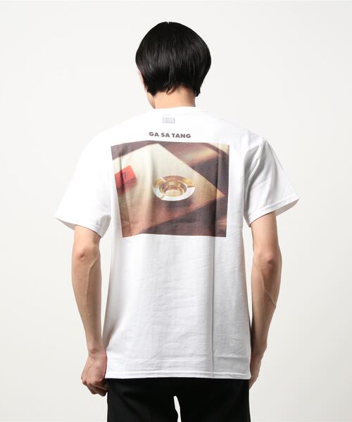 TANGTANG（タンタン）の「【TANGTANG】半袖プリントＴシャツ GASATANG MEN（Tシャツ/カットソー・メンズ・ホワイト・MEDIUM/LARGE/X-LARGE）」の2枚目の写真