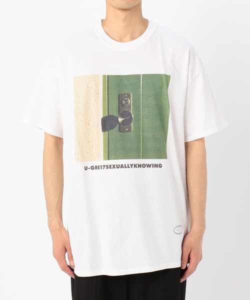 TANGTANG（タンタン）の「【TANGTANG】半袖プリントＴシャツ GASATANG MEN（Tシャツ/カットソー・メンズ・ホワイト・MEDIUM/LARGE/X-LARGE）」の4枚目の写真