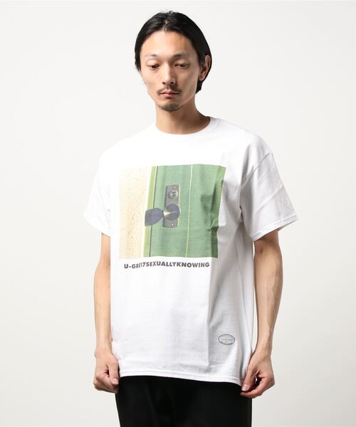 TANGTANG（タンタン）の「【TANGTANG】半袖プリントＴシャツ GASATANG MEN（Tシャツ/カットソー・メンズ・ホワイト・MEDIUM/LARGE/X-LARGE）」の12枚目の写真