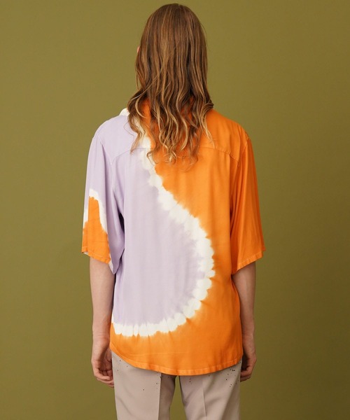 liberum（リベルム）の「【LIBERUM】TYE DYE SH（シャツ/ブラウス・メンズ・ブラック/オレンジ・1/2）」の19枚目の写真