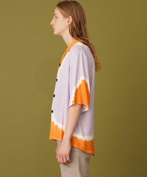 liberum（リベルム）の「【LIBERUM】TYE DYE SH（シャツ/ブラウス・メンズ・ブラック/オレンジ・1/2）」の18枚目の写真