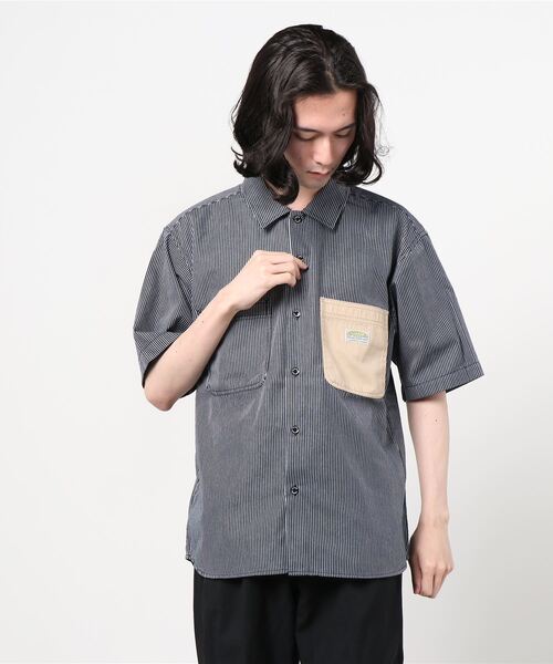 マンウィズ  半袖ワークシャツ L MAN WITH A MISSION | GoodsLookbook