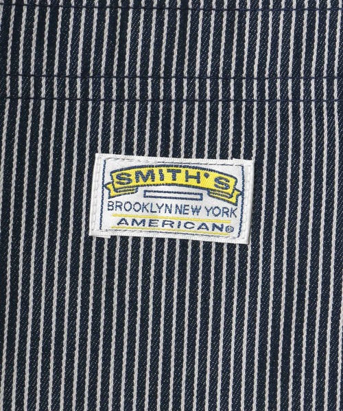 SMITH'S(スミス)の「SMITH'S AMERICAN/スミスアメリカン T/Cツイル 切替ポケット 半袖 ワークシャツ(シャツ/ブラウス・メンズ・ブラック/ベージュ/グリーン/ブルー系その他・LL/M/L)」の16枚目の写真
