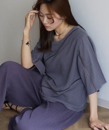 Lant Kalte | 【Lant Kalte】バイオリネンはしごレースブラウス(シャツ/ブラウス)