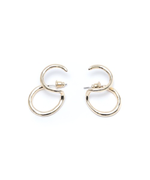titivate(ティティベイト)の「イヤーカフ風ピアス(ピアス(両耳用)・レディース・シルバー/ゴールド・F)」の10枚目の写真