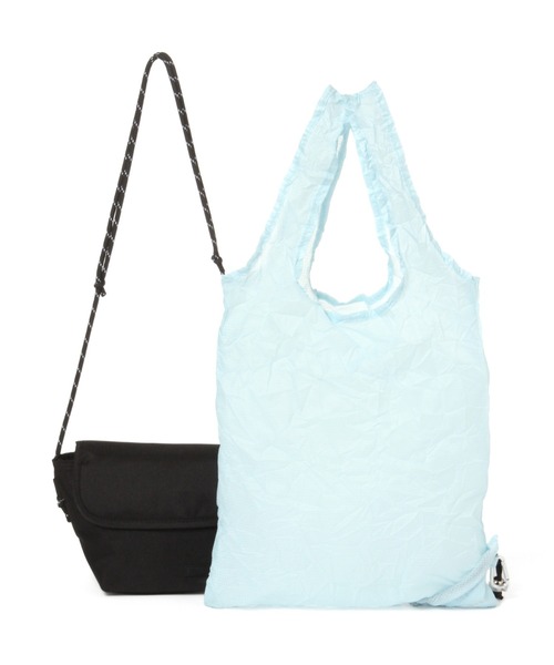 niko and...（ニコアンド）の「オリジナルエコバグセットミニメッセンジャーバッグ（メッセンジャーバッグ・メンズ・ブラック/ベージュ/オレンジ・0）」の20枚目の写真