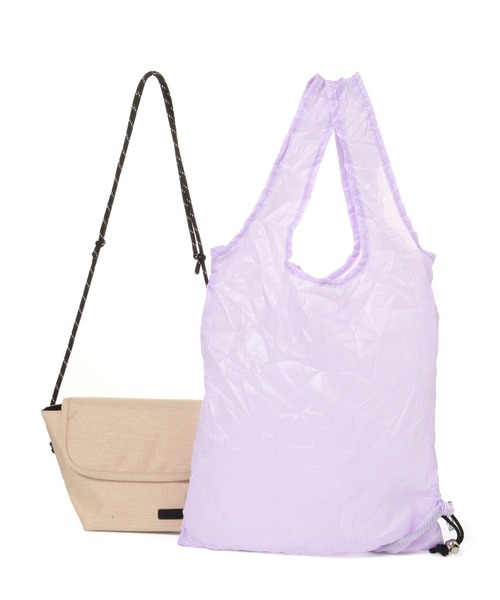 niko and...（ニコアンド）の「オリジナルエコバグセットミニメッセンジャーバッグ（メッセンジャーバッグ・メンズ・ブラック/ベージュ/オレンジ・0）」の13枚目の写真