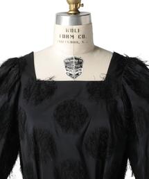 Drawer（ドゥロワー）の「Drawer ドットジャカードギャザー