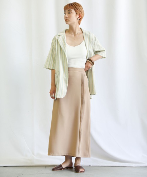 anuans/ピンタックミディタイトスカート anuans スカート ピンタックミディタイトスカート : ZOZOTOWN